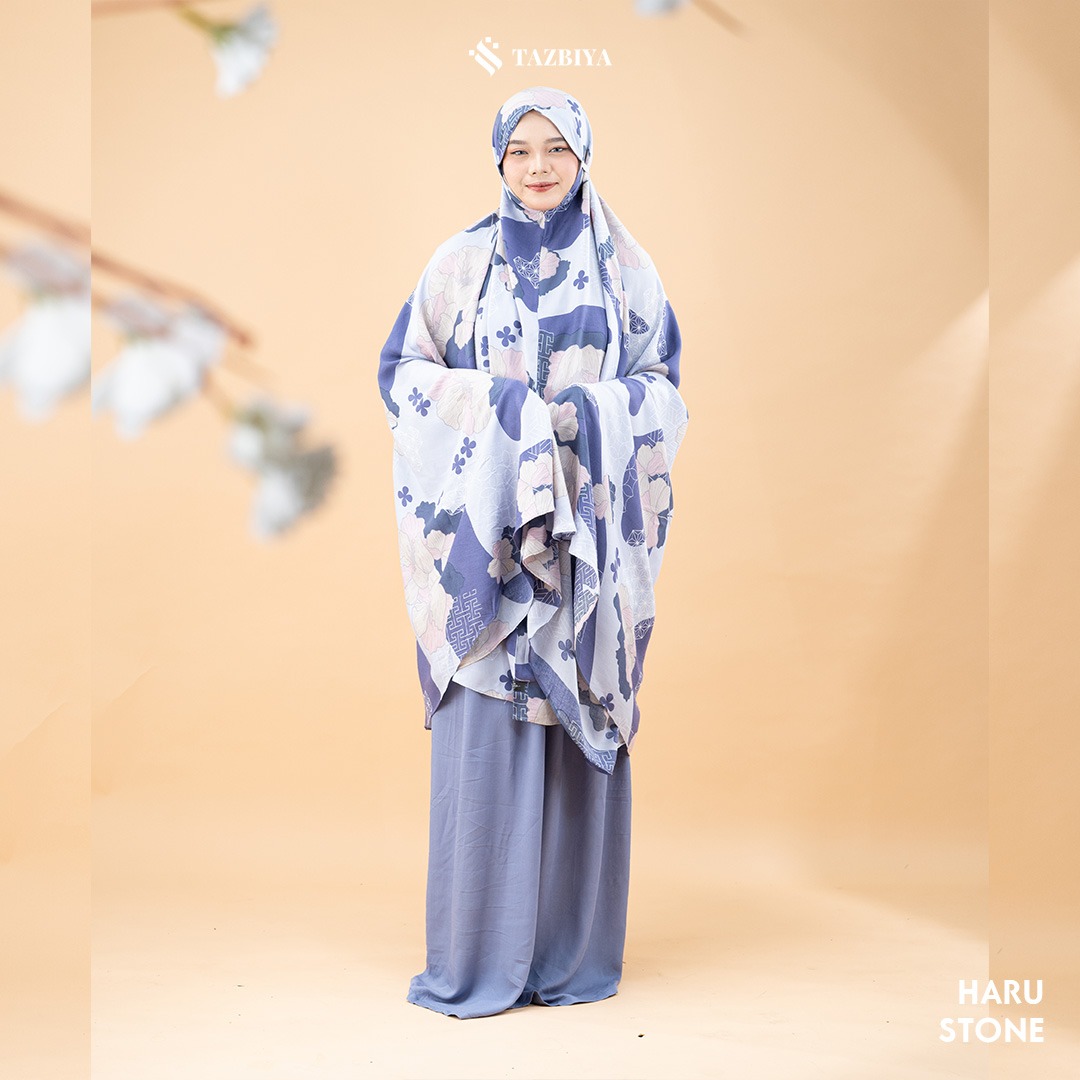 MUKENA TAZBIYA PREMIUM HARU SERIES ALLSIZE