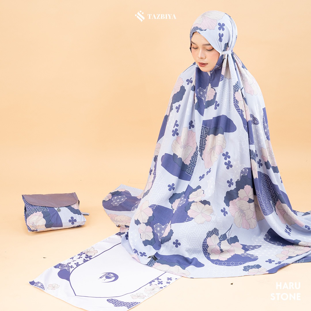 MUKENA TAZBIYA PREMIUM HARU SERIES ALLSIZE