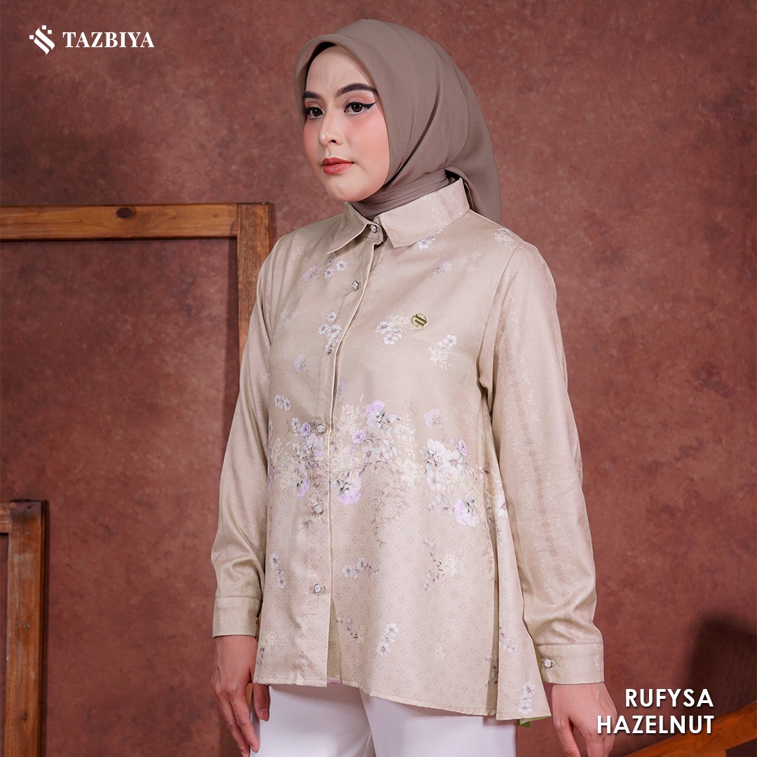 TAZBIYA BLOUSE RUFSYA SERIES | BLOUSE PREMIUM | ATASAN WANITA