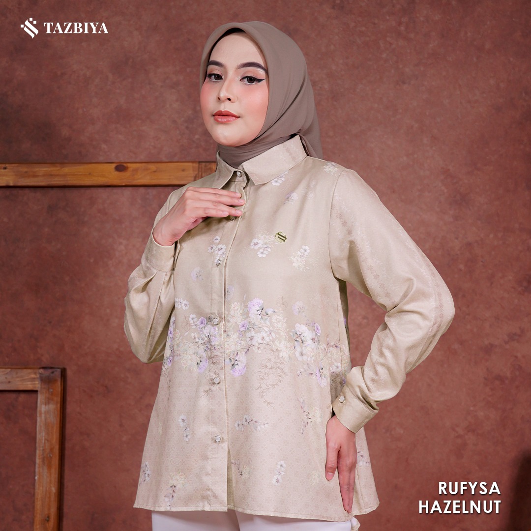 TAZBIYA BLOUSE RUFSYA SERIES | BLOUSE PREMIUM | ATASAN WANITA
