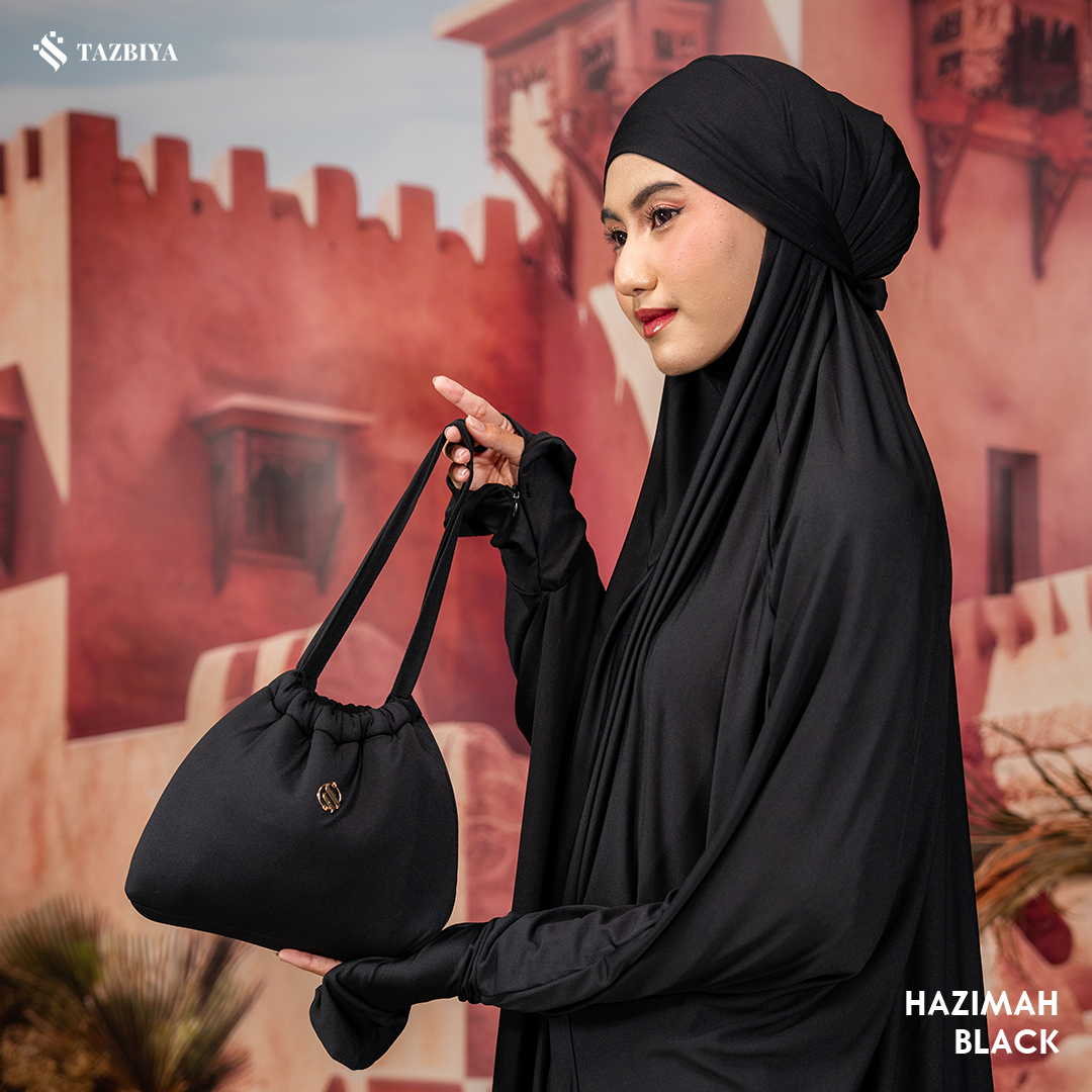 TAZBIYA MUKENA-GAMIS 3IN1 JERSEY HAZIMAH ALLSIZE