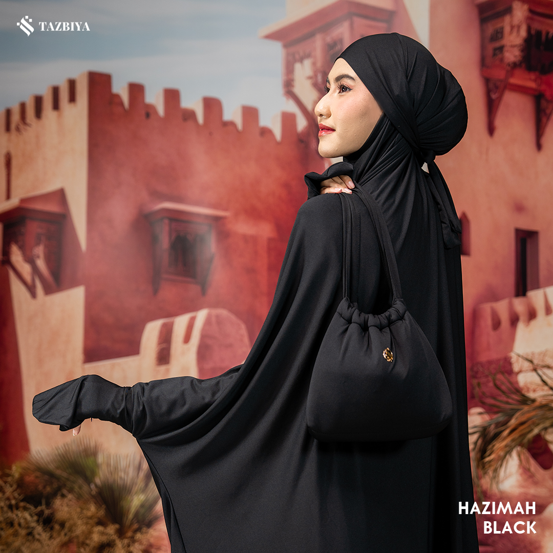 TAZBIYA MUKENA-GAMIS 3IN1 JERSEY HAZIMAH ALLSIZE