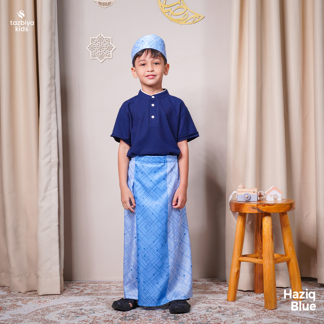 TAZBIYA SARUNG INSTAN + PECI ANAK LAKI-LAKI MOTIF | SARUNG ANAK INSTAN | SARUNG ANAK TK SD UMUR 1-10 TAHUN