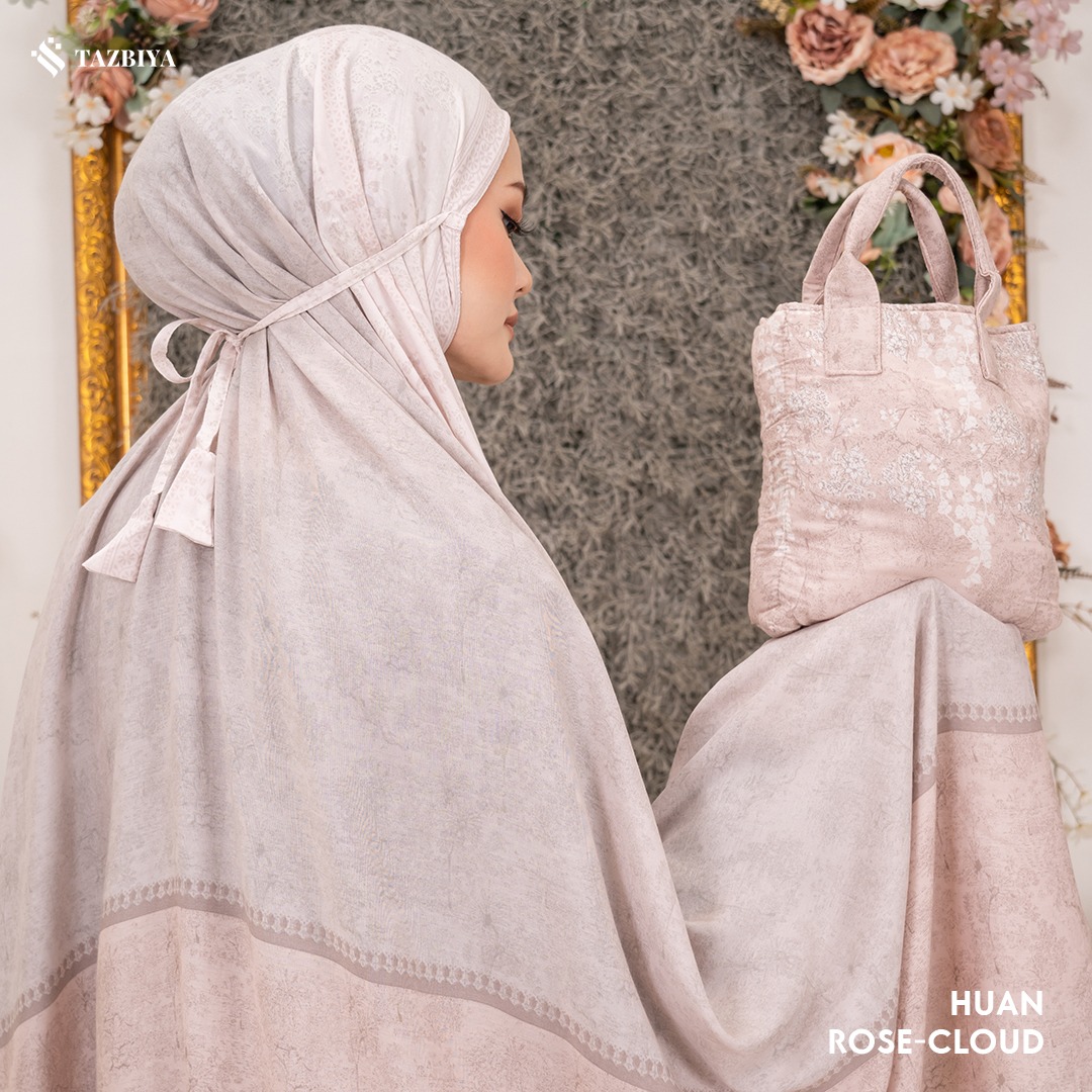 TAZBIYA HUAN SERIES I Mukena 2IN1 Rayon Jumbo Dewasa