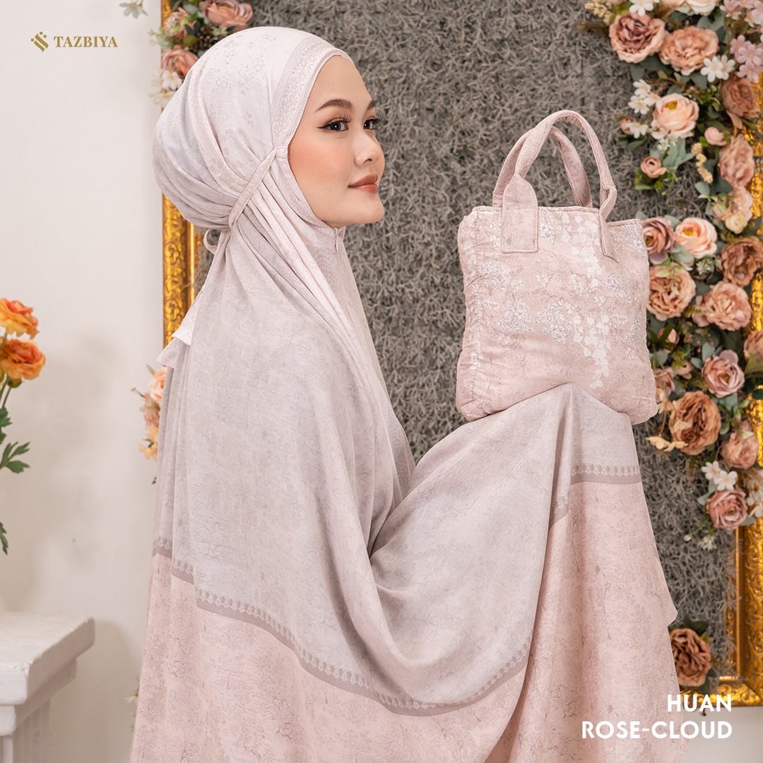 TAZBIYA HUAN SERIES I Mukena 2IN1 Rayon Jumbo Dewasa