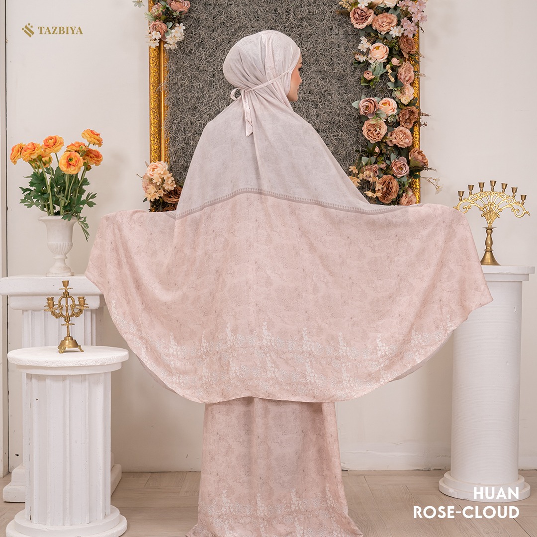 TAZBIYA HUAN SERIES I Mukena 2IN1 Rayon Jumbo Dewasa