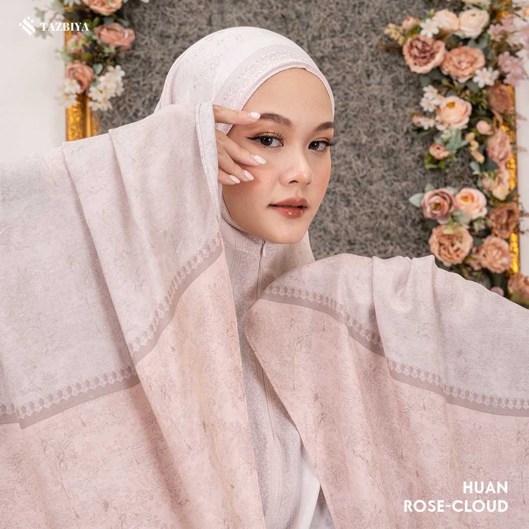 TAZBIYA HUAN SERIES I Mukena 2IN1 Rayon Jumbo Dewasa