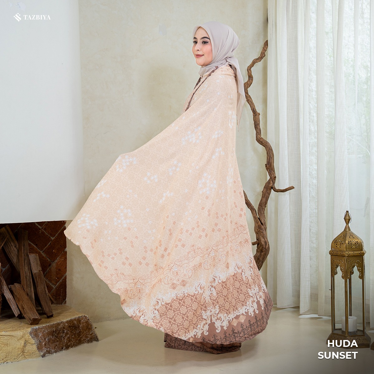 TAZBIYA MUKENA HUDA SERIES | MUKENA RAYON SAJADAH PREMIUM 2IN1 DEWASA