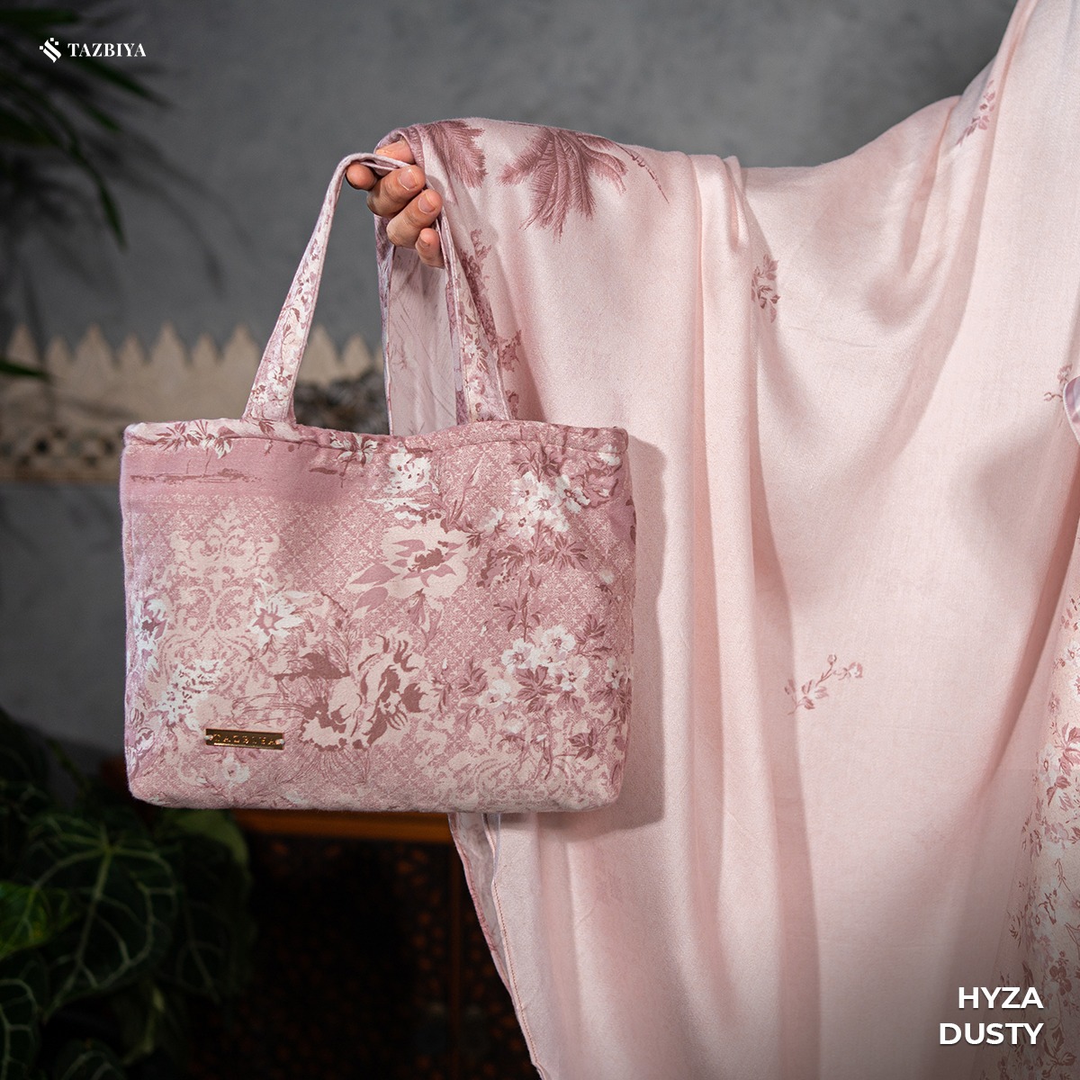MUKENA TAZBIYA PREMIUM HYZA I Mukena Rayon Satin Jumbo Dewasa