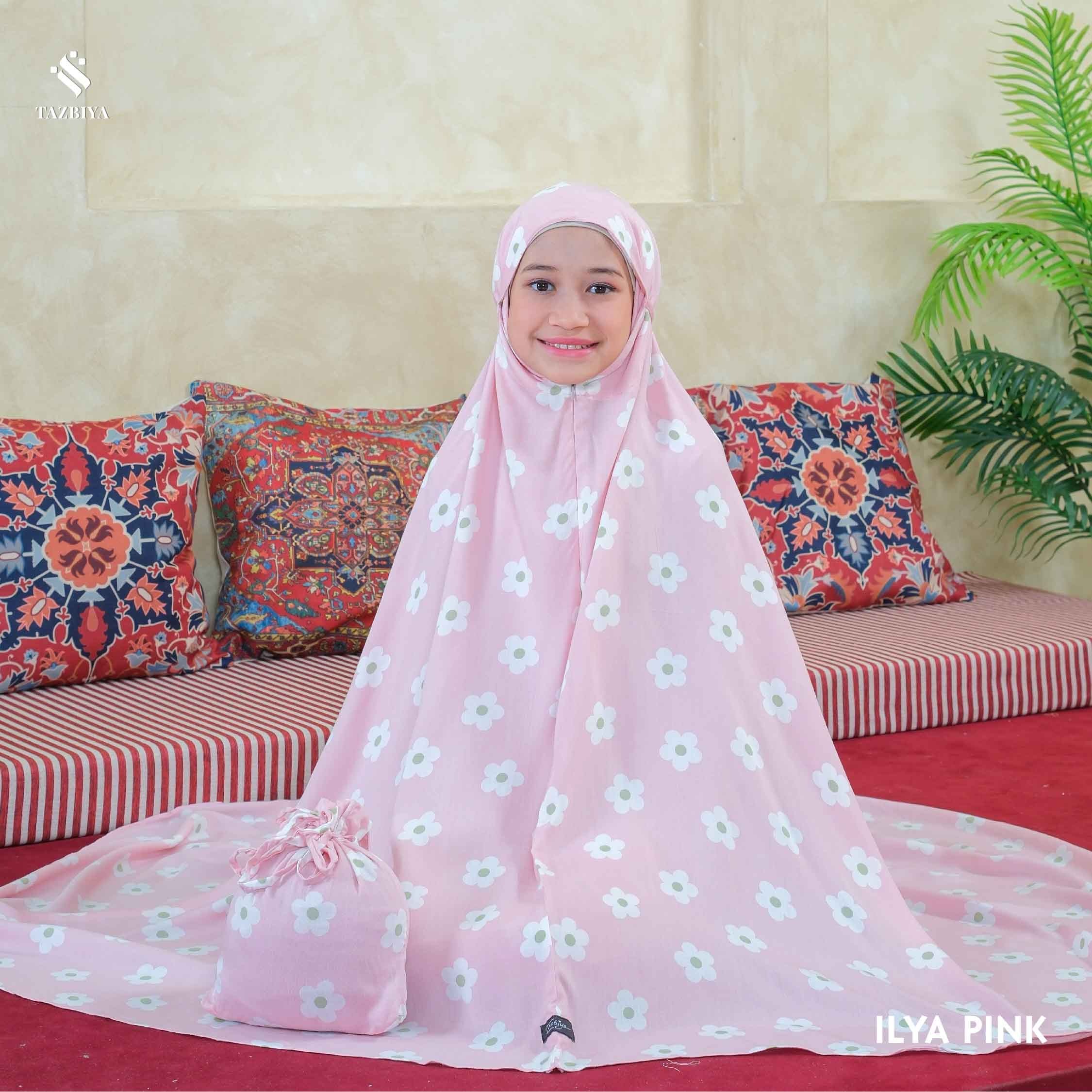 MUKENA TAZBIYA ANAK TANGGUNG ILYA SERIES I TAS SELEMPANG