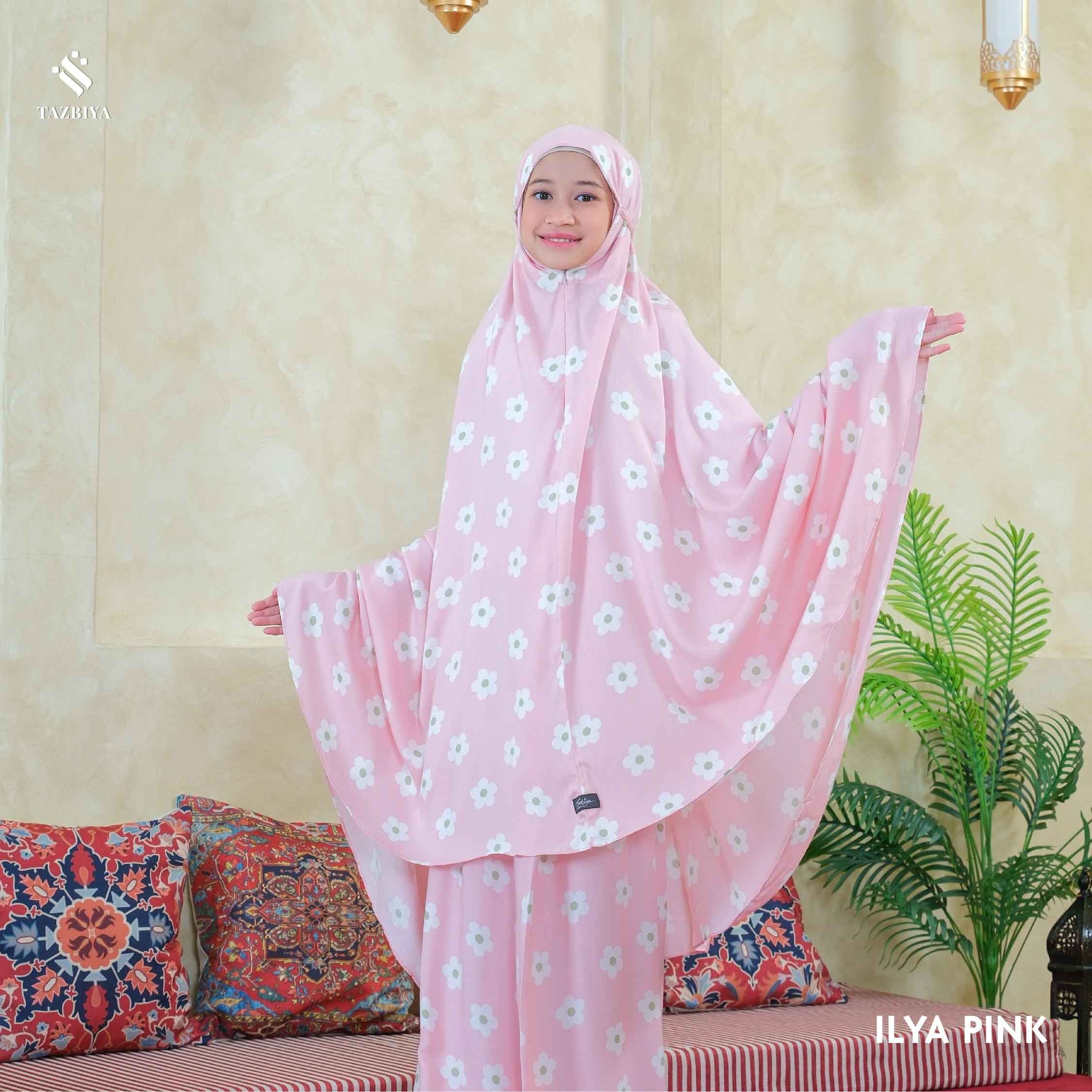 MUKENA TAZBIYA ANAK TANGGUNG ILYA SERIES I TAS SELEMPANG