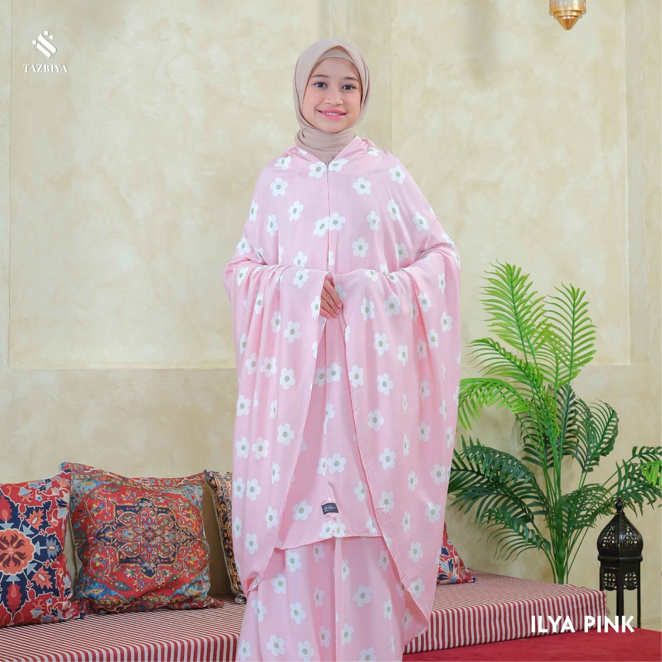 MUKENA TAZBIYA ANAK TANGGUNG ILYA SERIES I TAS SELEMPANG