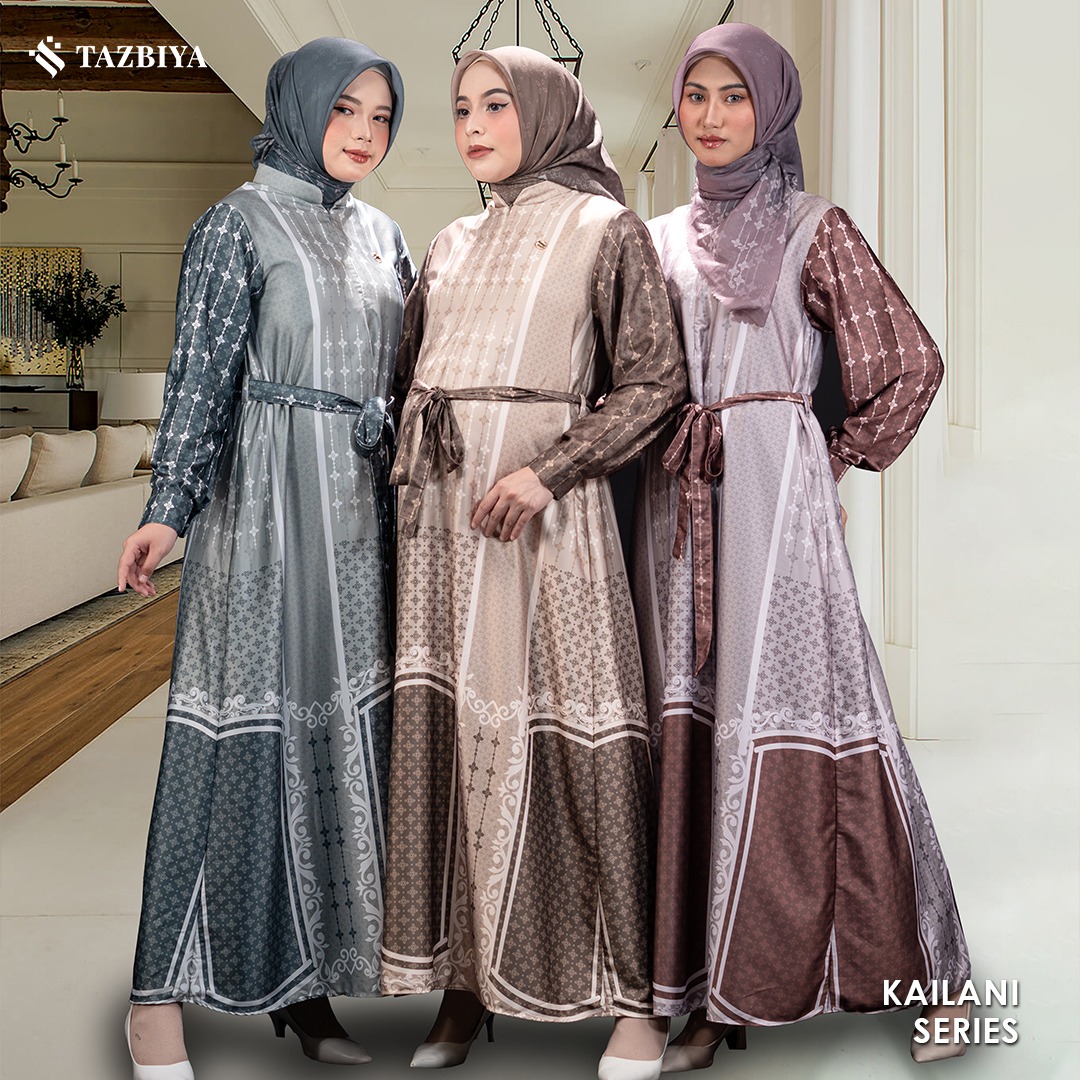 [NEW!] TAZBIYA MUSLIMWEAR GAMIS ELISHA KAILANI SERIES