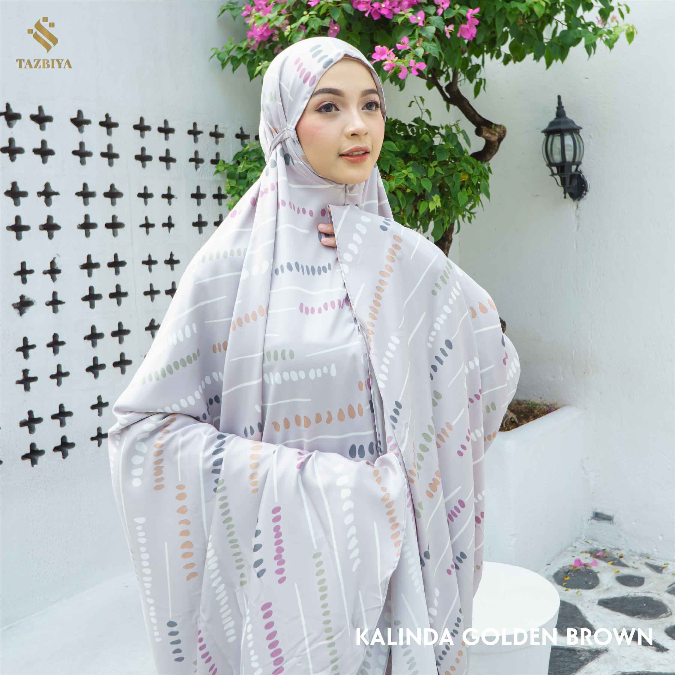 MUKENA DEWASA PREMIUM TAZBIYA KALINDA SERIES ALLSIZE
