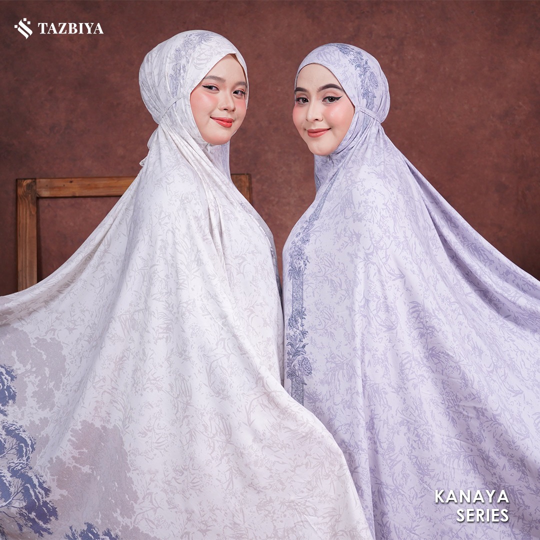 TAZBIYA MUKENA KANAYA SERIES | MUKENA RAYON PREMIUM 2IN1 DEWASA