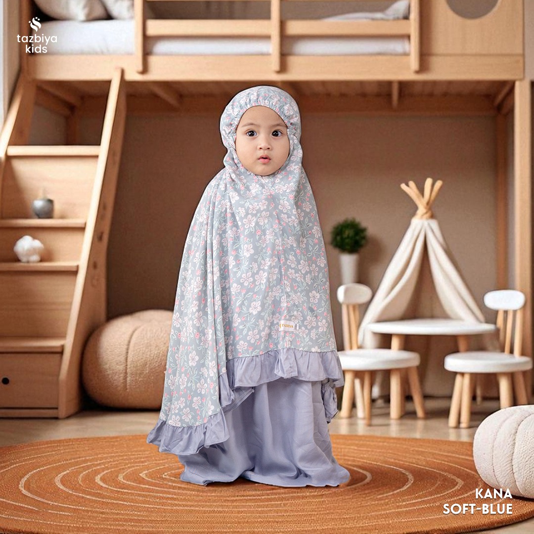 TAZBIYA MUKENA ANAK KECIL RAYON SERIES | Mukena Motif Anak PAUD TK | Mukena Anak Batita 1-4 Tahun