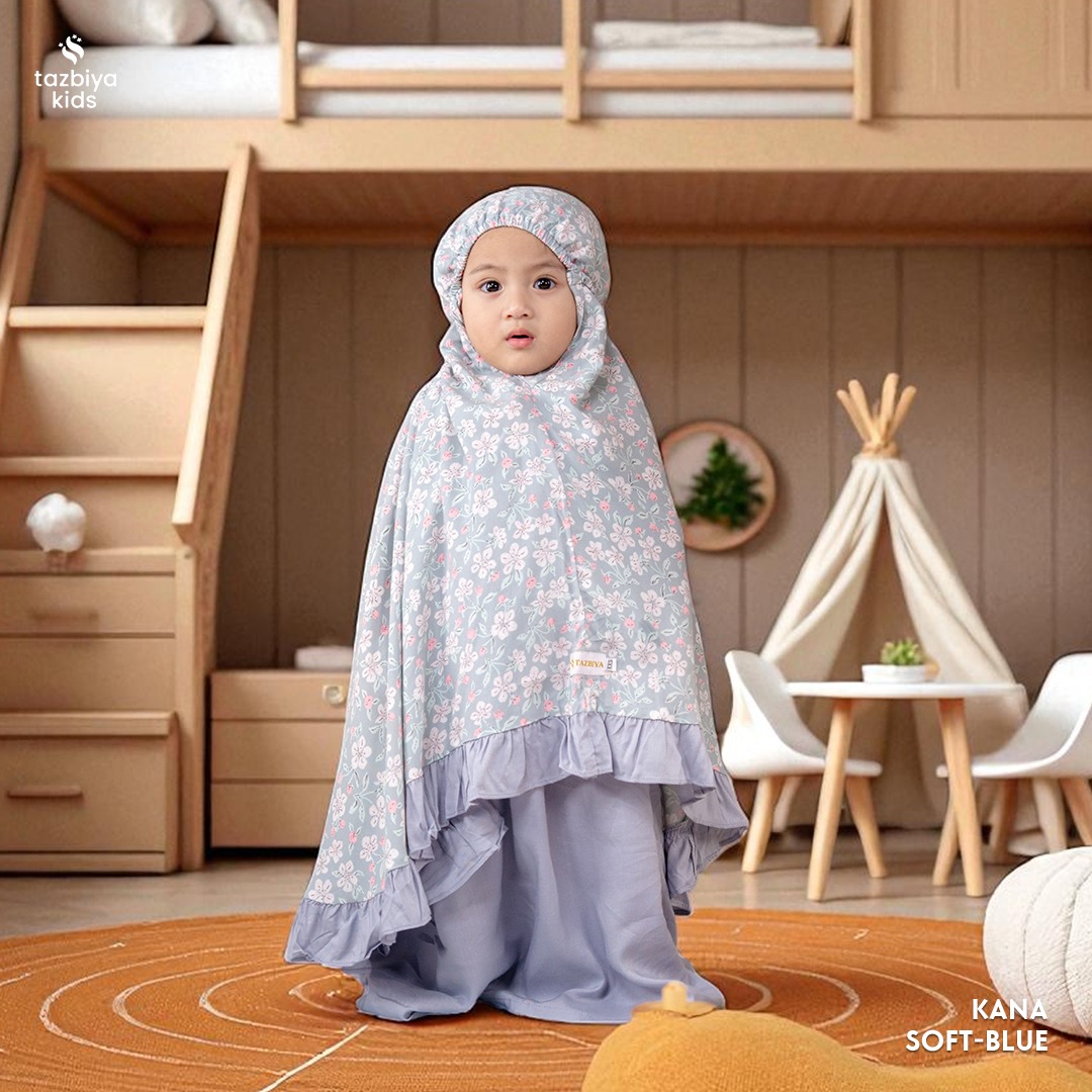 TAZBIYA MUKENA ANAK KECIL RAYON SERIES | Mukena Motif Anak PAUD TK | Mukena Anak Batita 1-4 Tahun