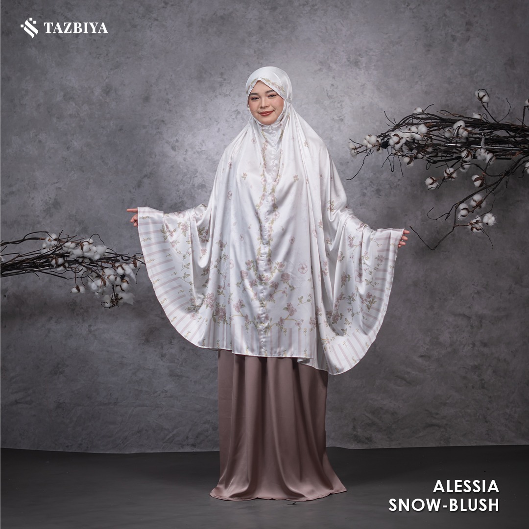 TAZBIYA MUKENA SILK PREMIUM FAREENA SERIES ALLSIZE