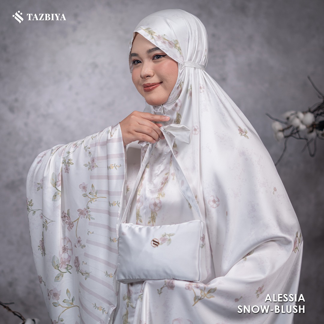 TAZBIYA MUKENA SILK PREMIUM FAREENA SERIES ALLSIZE