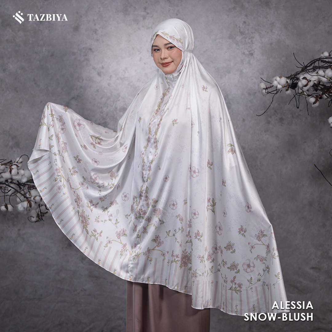 TAZBIYA MUKENA SILK PREMIUM FAREENA SERIES ALLSIZE