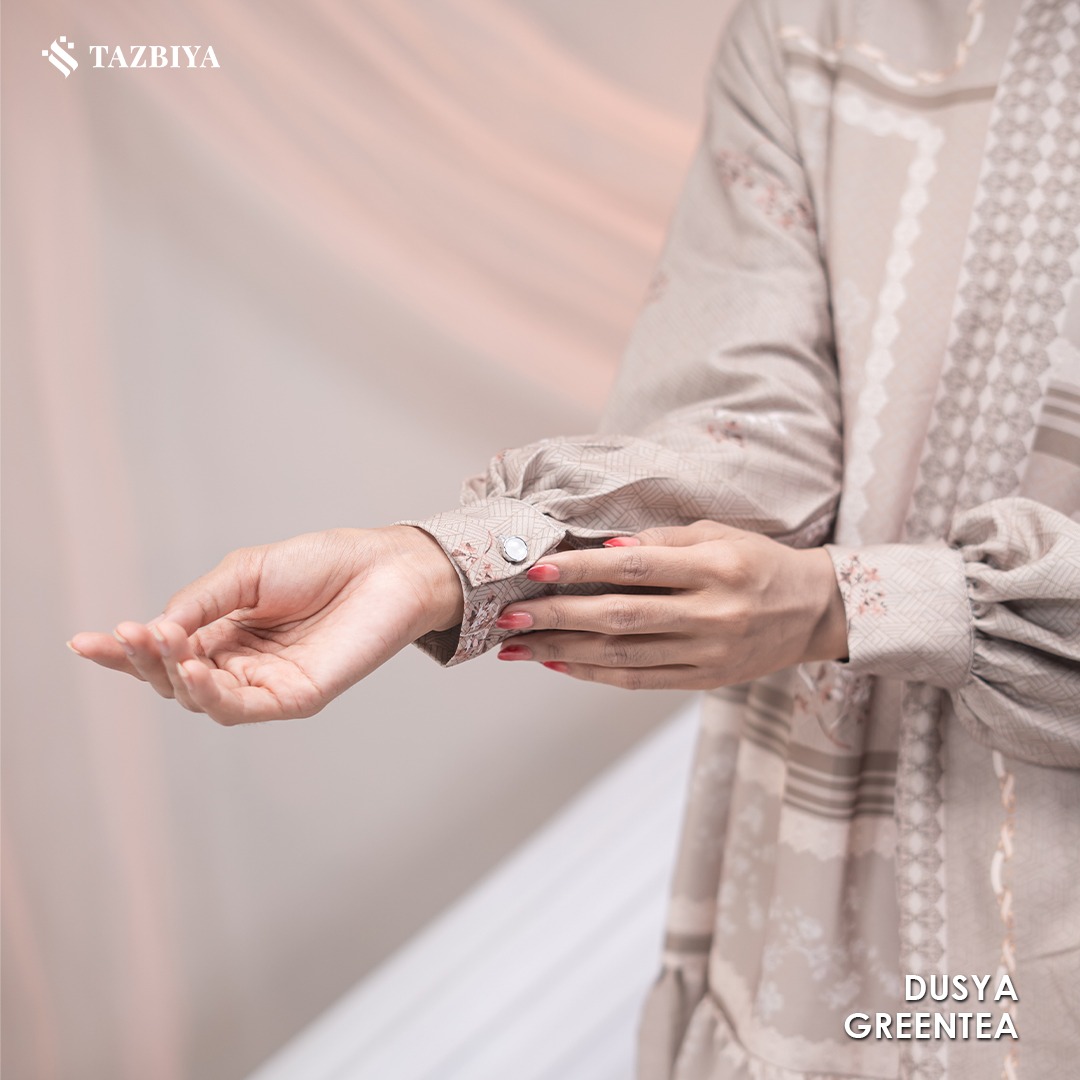 TAZBIYA MUSLIMWEAR TUNIK SHAKILA SPANDEX DUSYA SERIES