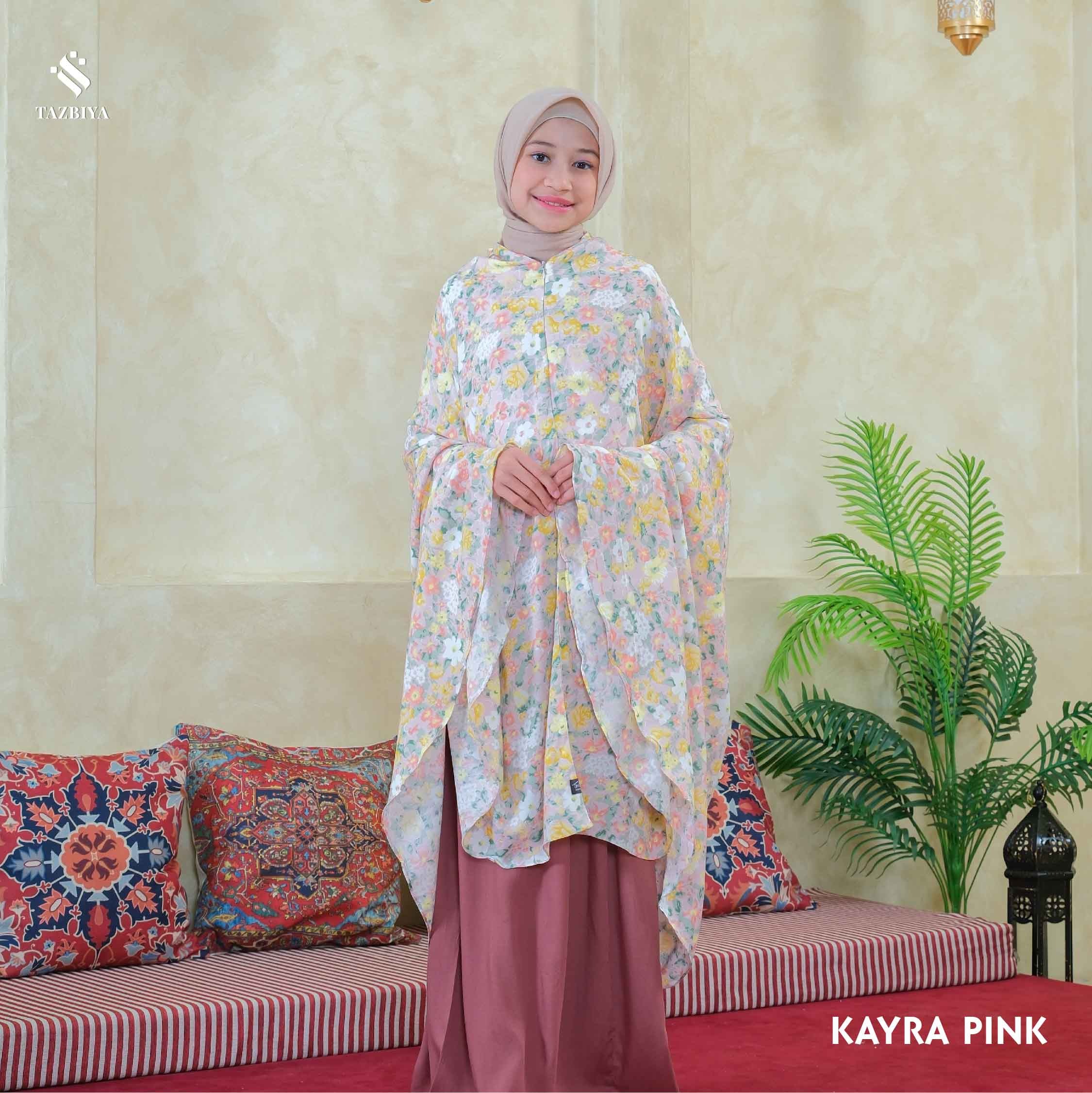 MUKENA TAZBIYA ANAK TANGGUNG KAYRA SERIES I TAS SELEMPANG