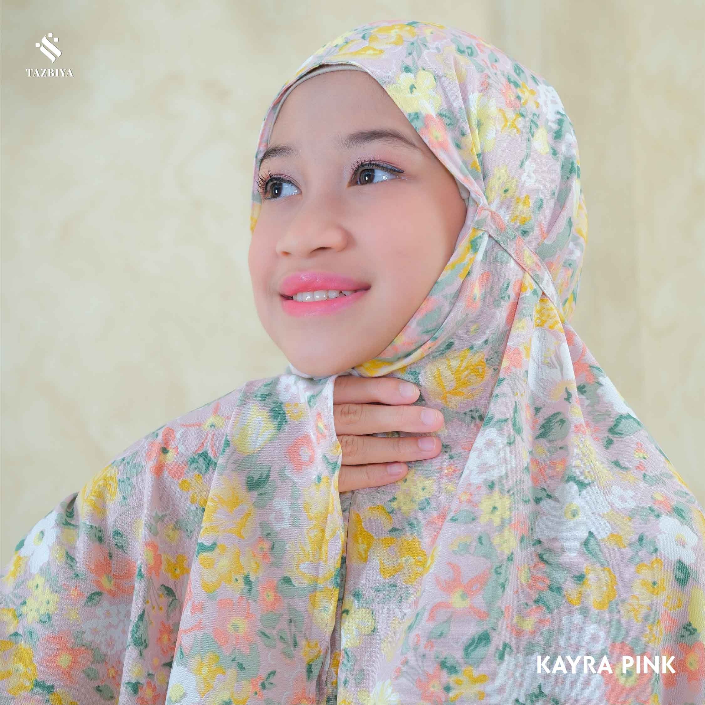 MUKENA TAZBIYA ANAK TANGGUNG KAYRA SERIES I TAS SELEMPANG