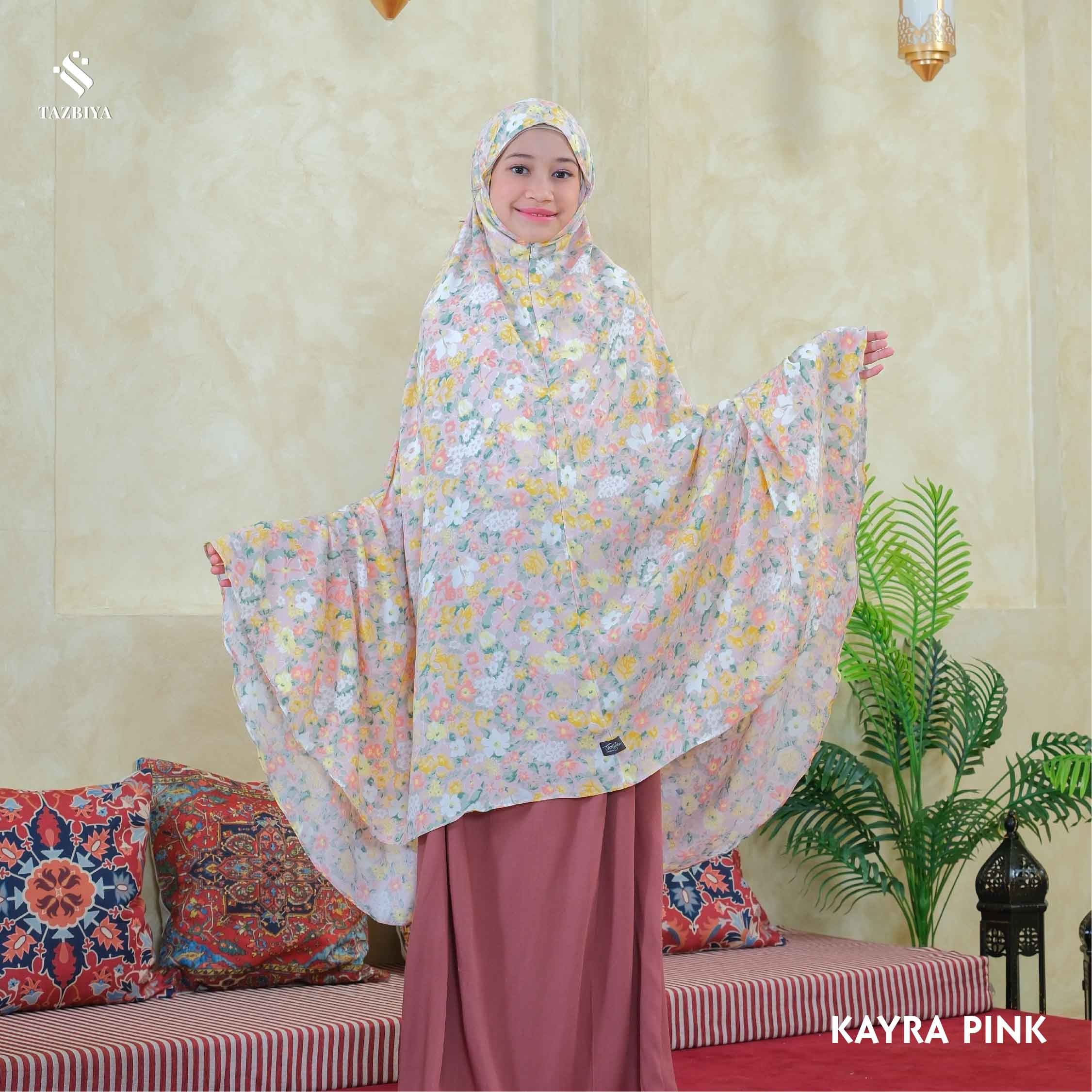 MUKENA TAZBIYA ANAK TANGGUNG KAYRA SERIES I TAS SELEMPANG