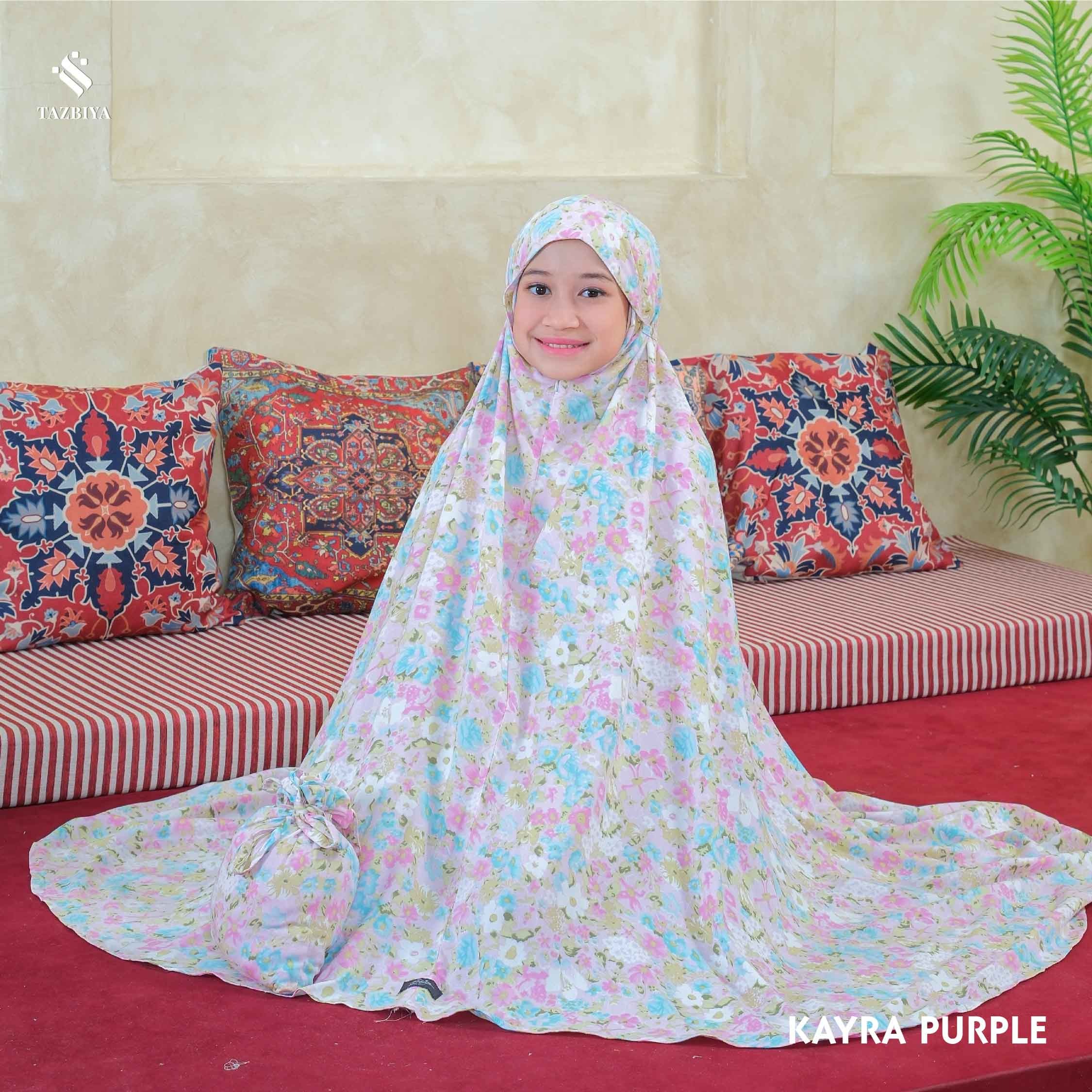 MUKENA TAZBIYA ANAK TANGGUNG KAYRA SERIES I TAS SELEMPANG