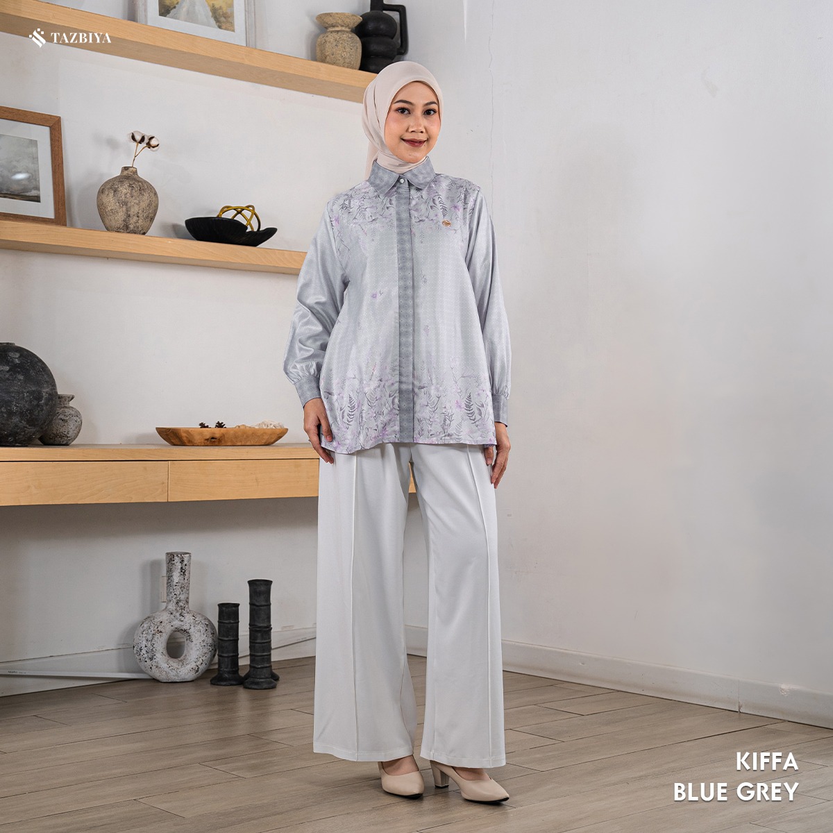 TAZBIYA BLOUSE KIFFA SERIES | BLOUSE PREMIUM | ATASAN WANITA
