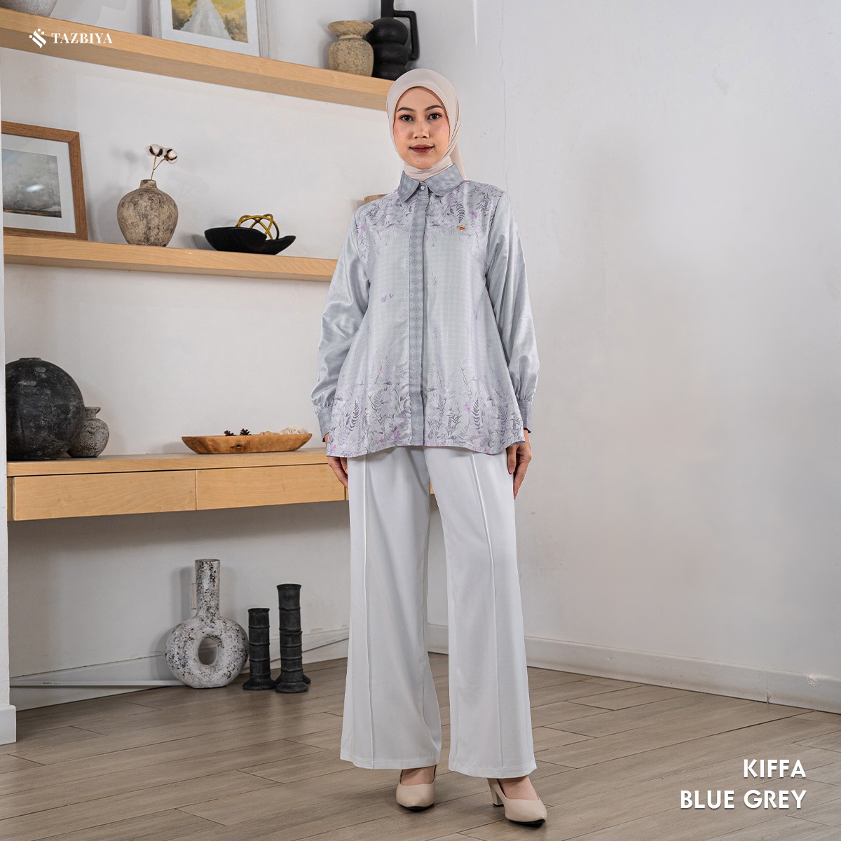 TAZBIYA BLOUSE KIFFA SERIES | BLOUSE PREMIUM | ATASAN WANITA