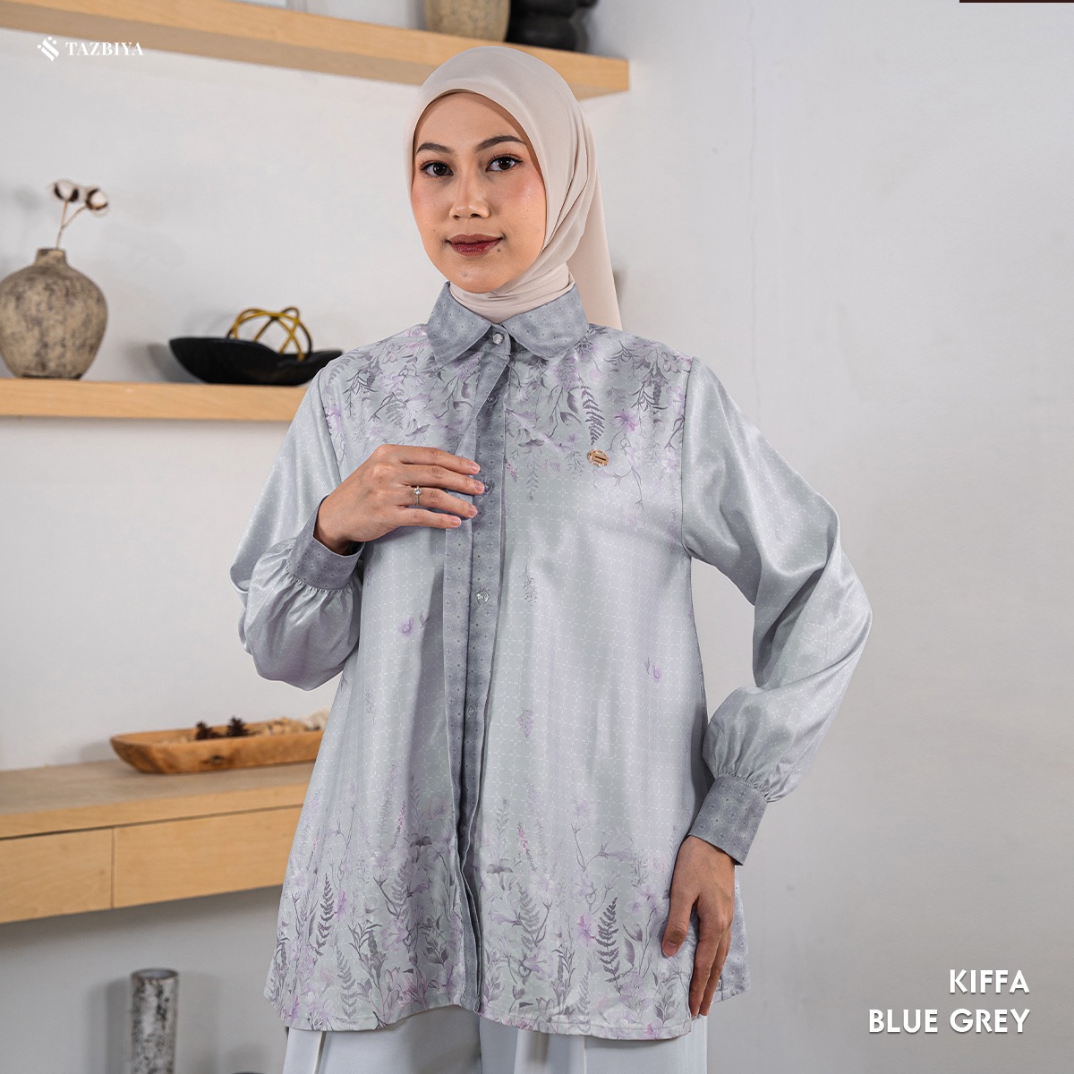 TAZBIYA BLOUSE KIFFA SERIES | BLOUSE PREMIUM | ATASAN WANITA