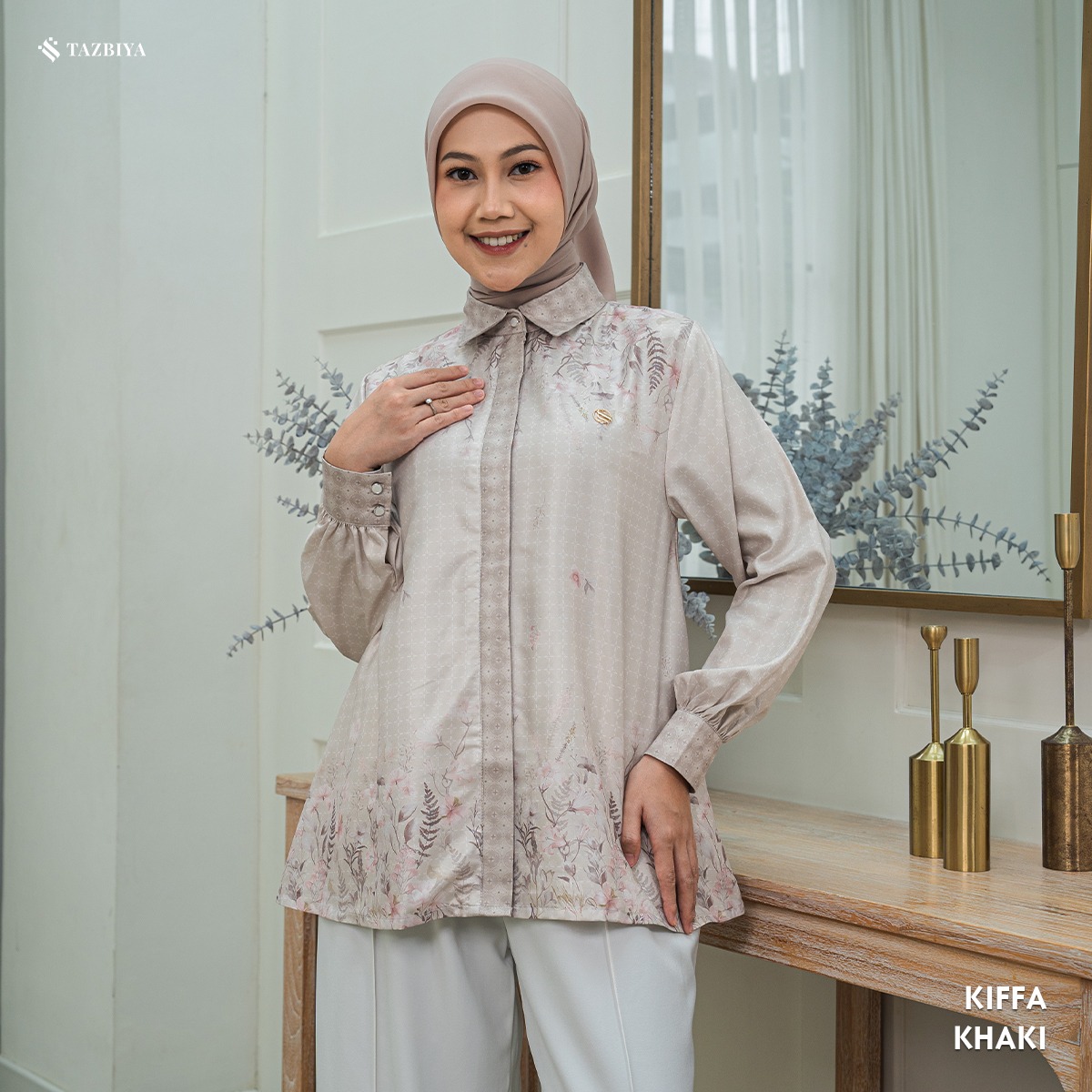 TAZBIYA BLOUSE KIFFA SERIES | BLOUSE PREMIUM | ATASAN WANITA