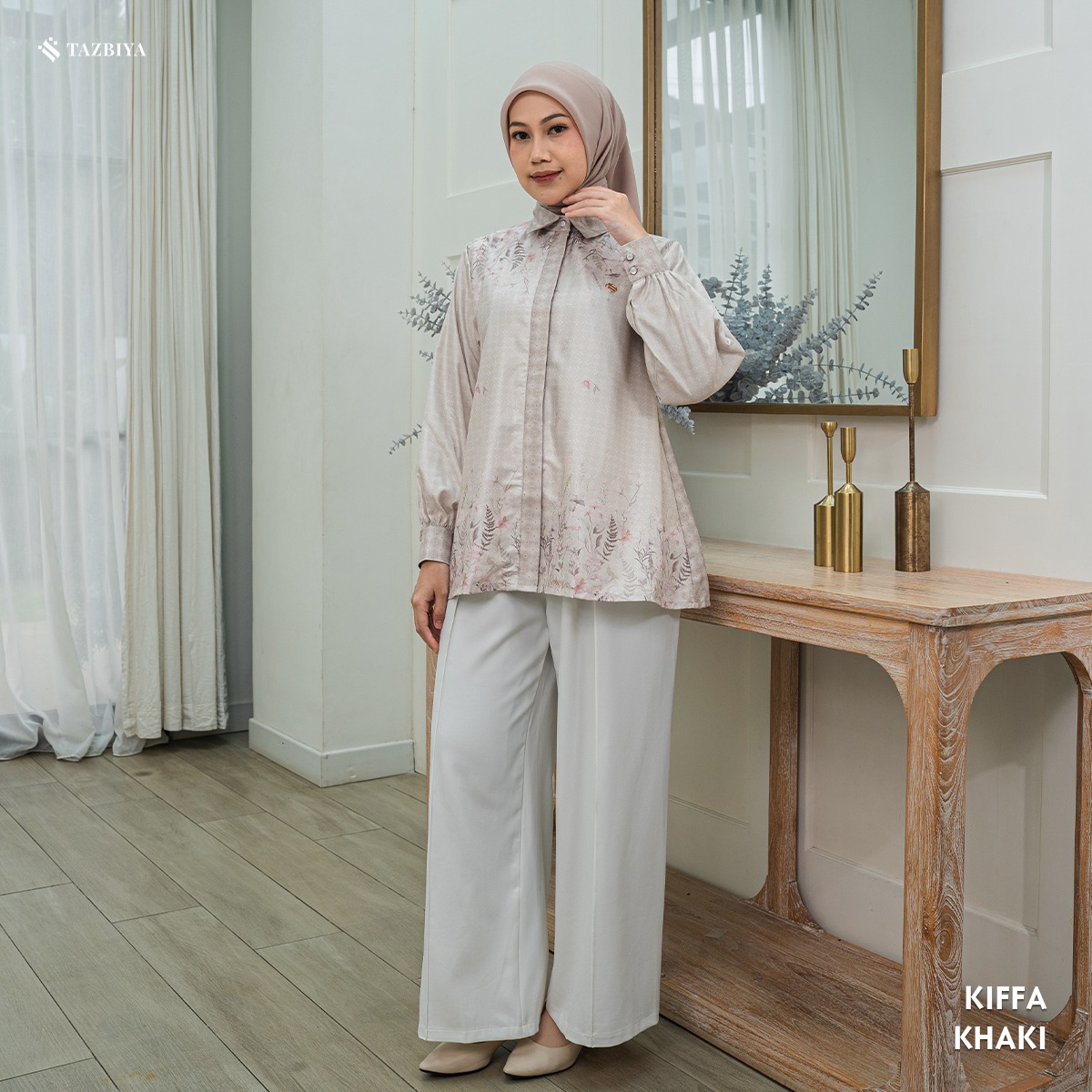 TAZBIYA BLOUSE KIFFA SERIES | BLOUSE PREMIUM | ATASAN WANITA