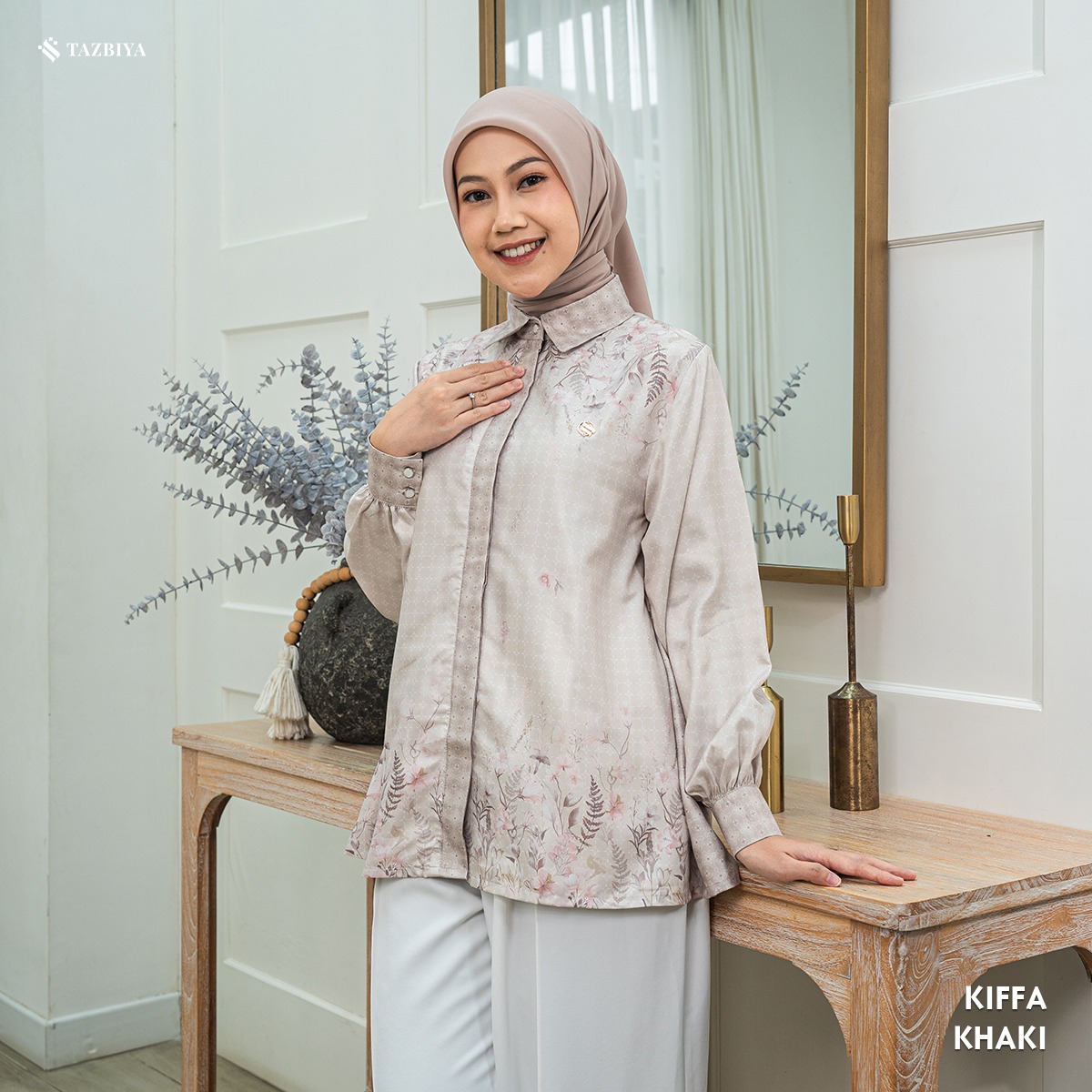 TAZBIYA BLOUSE KIFFA SERIES | BLOUSE PREMIUM | ATASAN WANITA