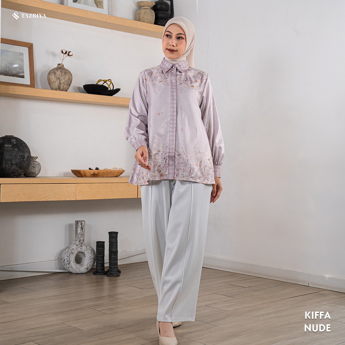 TAZBIYA BLOUSE KIFFA SERIES | BLOUSE PREMIUM | ATASAN WANITA
