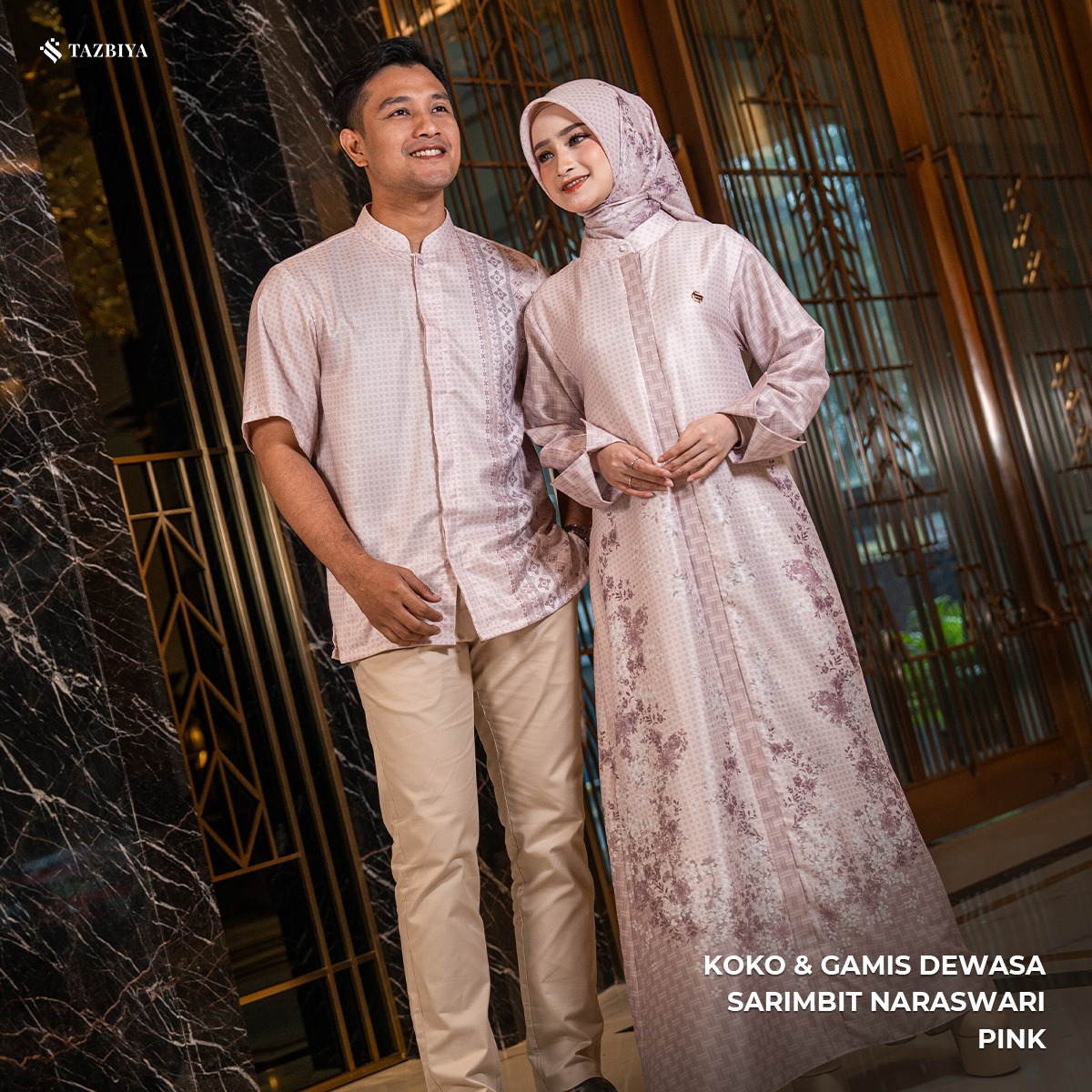 [READY STOCK] TAZBIYA SARIMBIT NARASWARI SERIES | Baju Sarimbit Lebaran | Baju Sarimbit | Baju Sarimbit Keluarga | Sarimbit 2026