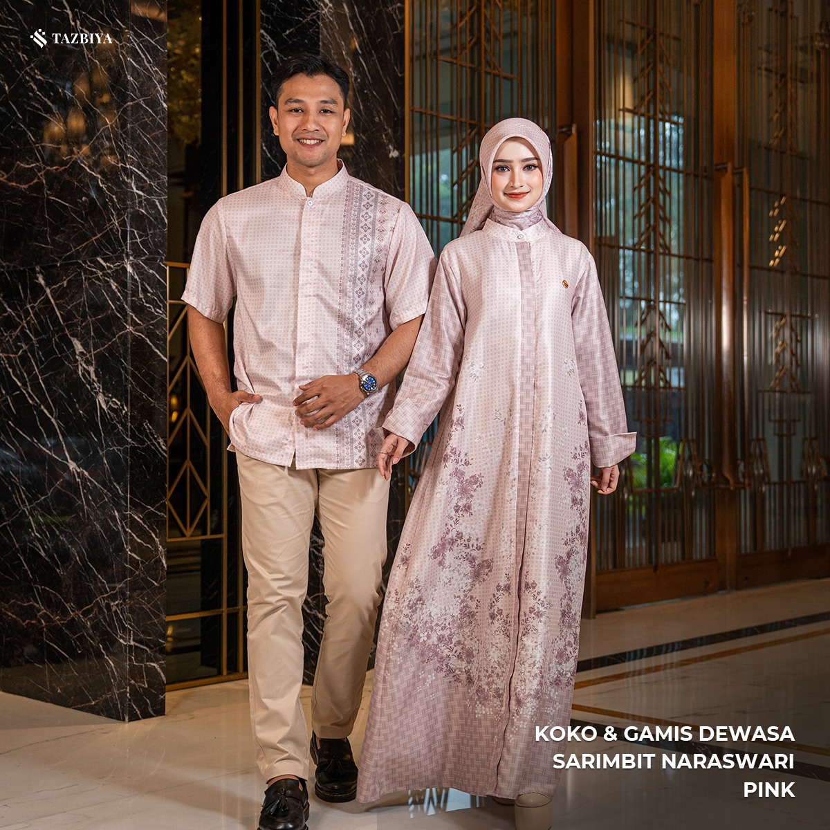 [READY STOCK] TAZBIYA SARIMBIT NARASWARI SERIES | Baju Sarimbit Lebaran | Baju Sarimbit | Baju Sarimbit Keluarga | Sarimbit 2026