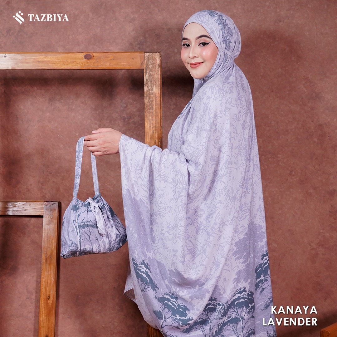 TAZBIYA MUKENA KANAYA SERIES | MUKENA RAYON PREMIUM 2IN1 DEWASA