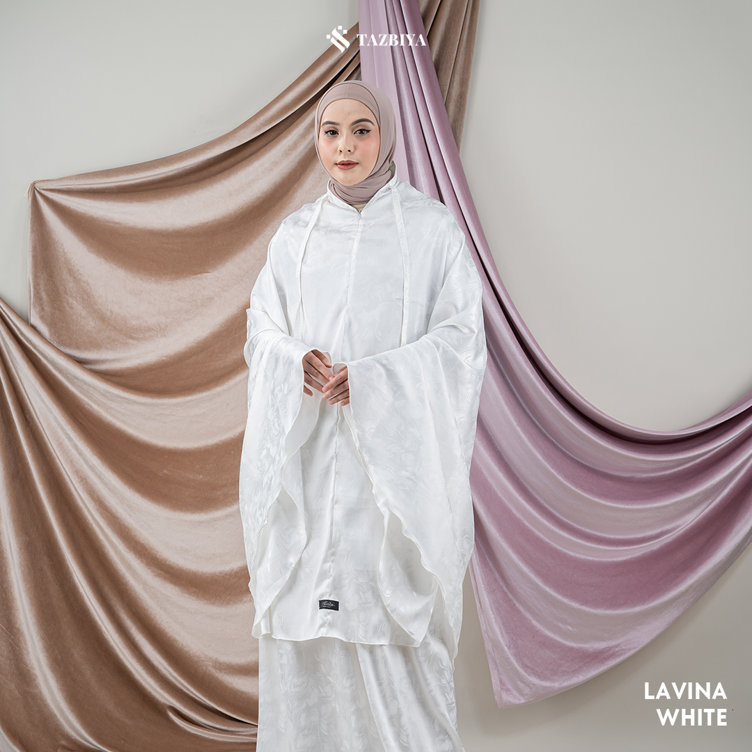 MUKENA DEWASA TAZBIYA PREMIUM SILKY LAVINA ALLSIZE