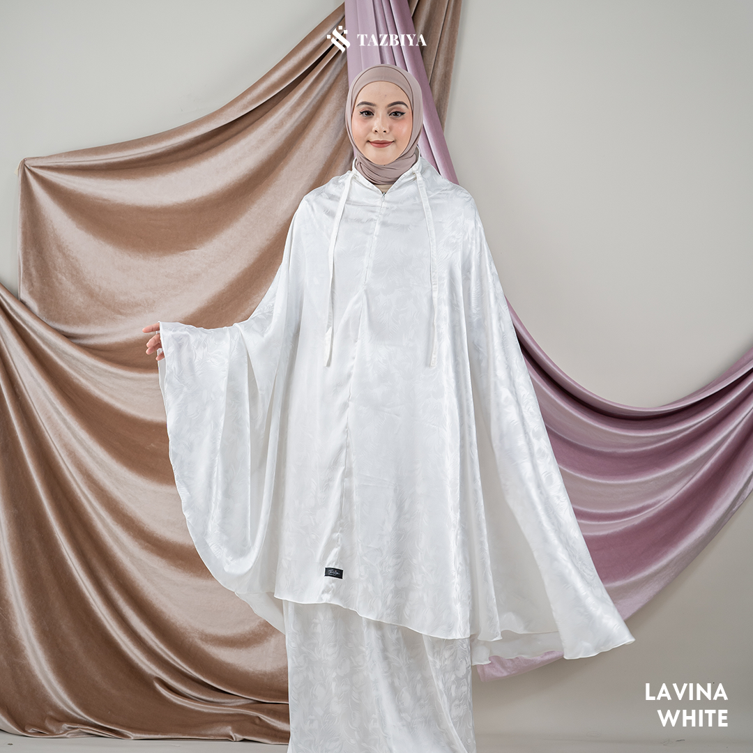 MUKENA DEWASA TAZBIYA PREMIUM SILKY LAVINA ALLSIZE