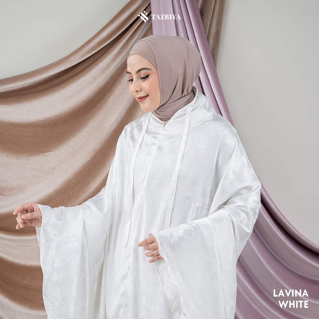MUKENA DEWASA TAZBIYA PREMIUM SILKY LAVINA ALLSIZE