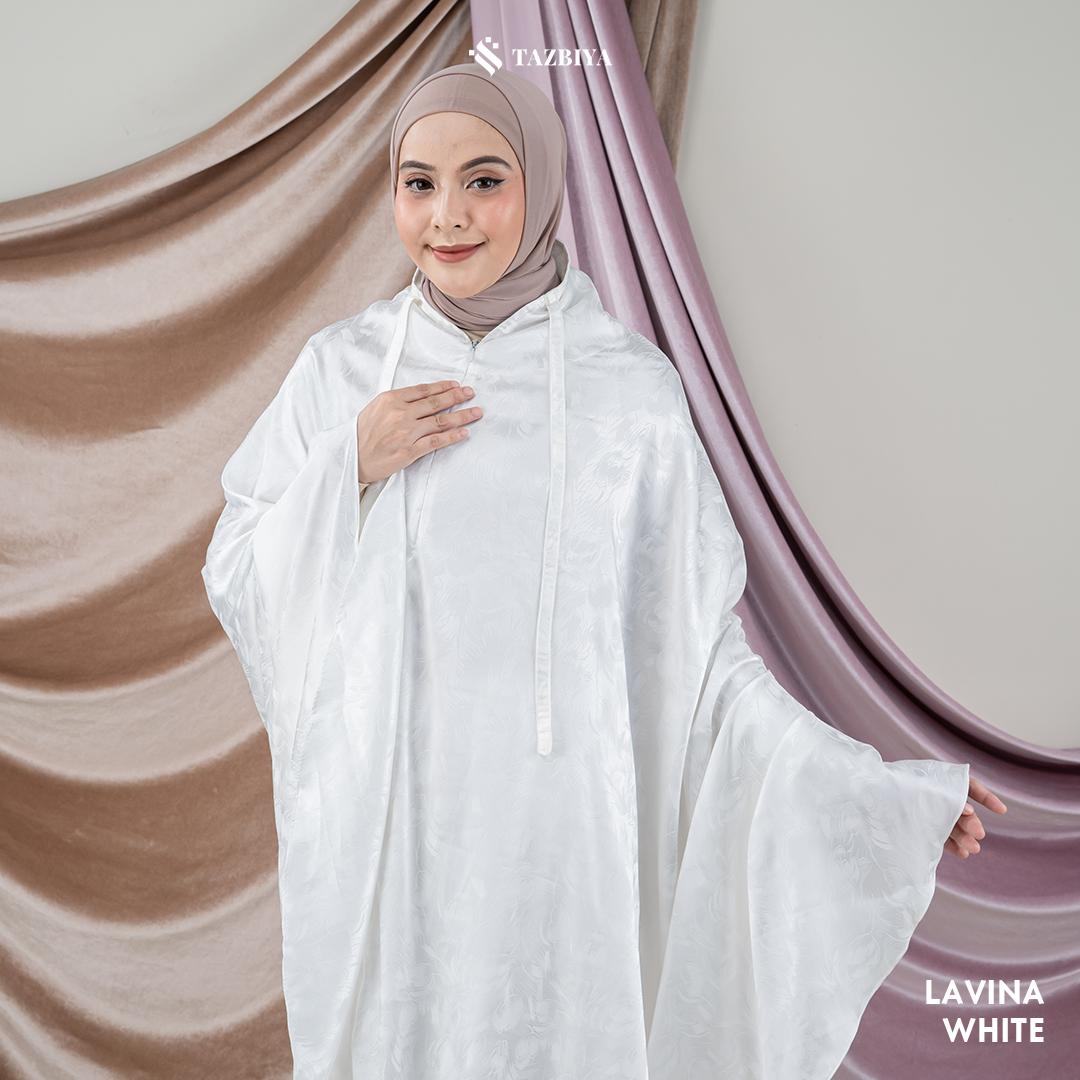 MUKENA DEWASA TAZBIYA PREMIUM SILKY LAVINA ALLSIZE