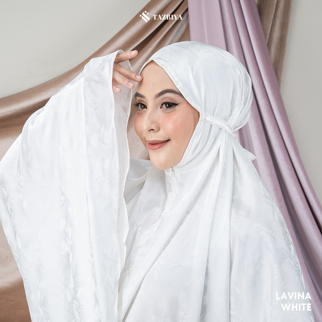 MUKENA DEWASA TAZBIYA PREMIUM SILKY LAVINA ALLSIZE