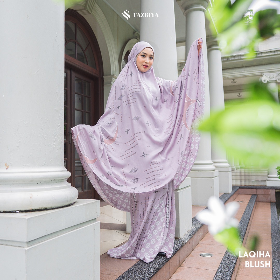 MUKENA TAZBIYA SET SAJADAH LAQIHA SERIES ALLSIZE