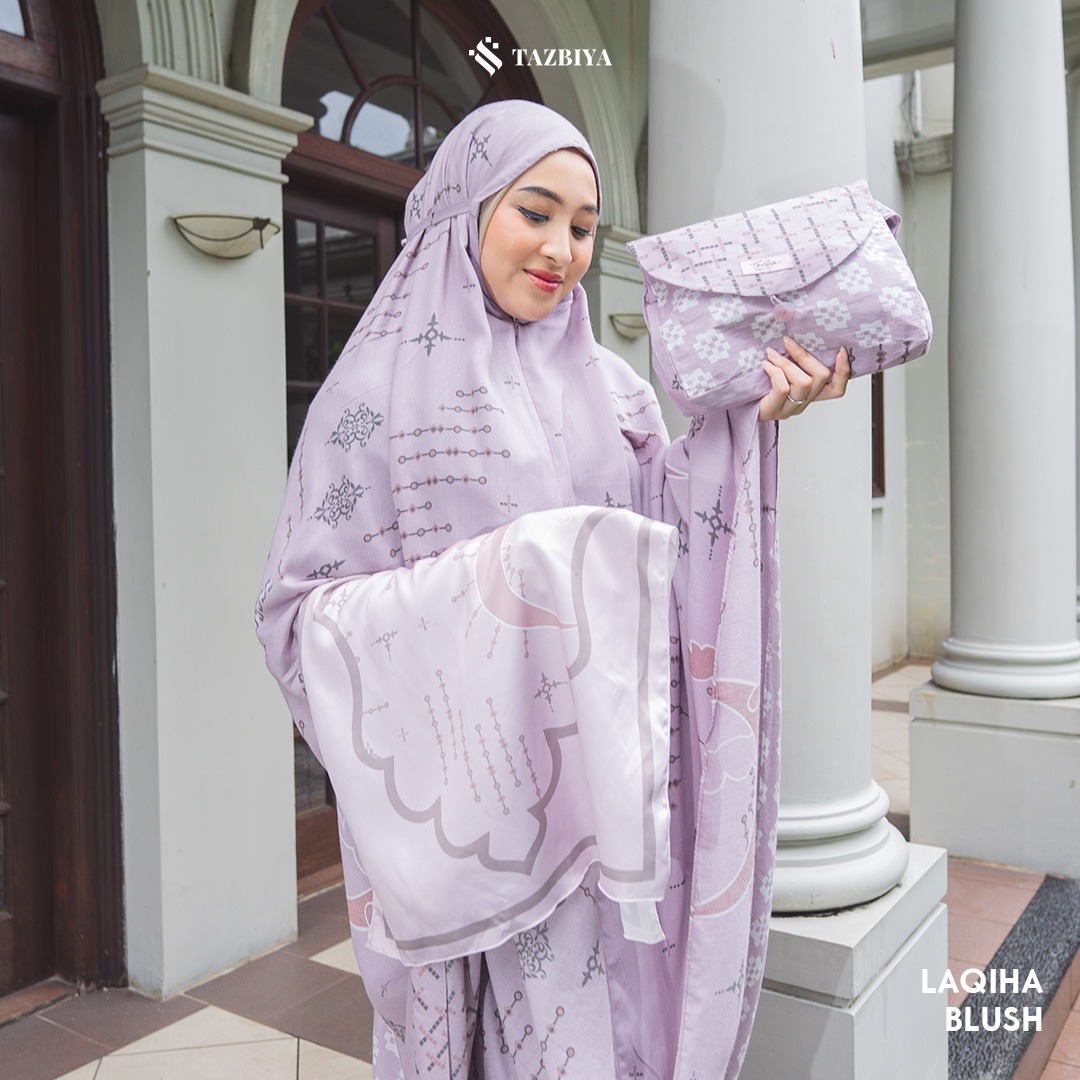 MUKENA TAZBIYA SET SAJADAH LAQIHA SERIES ALLSIZE