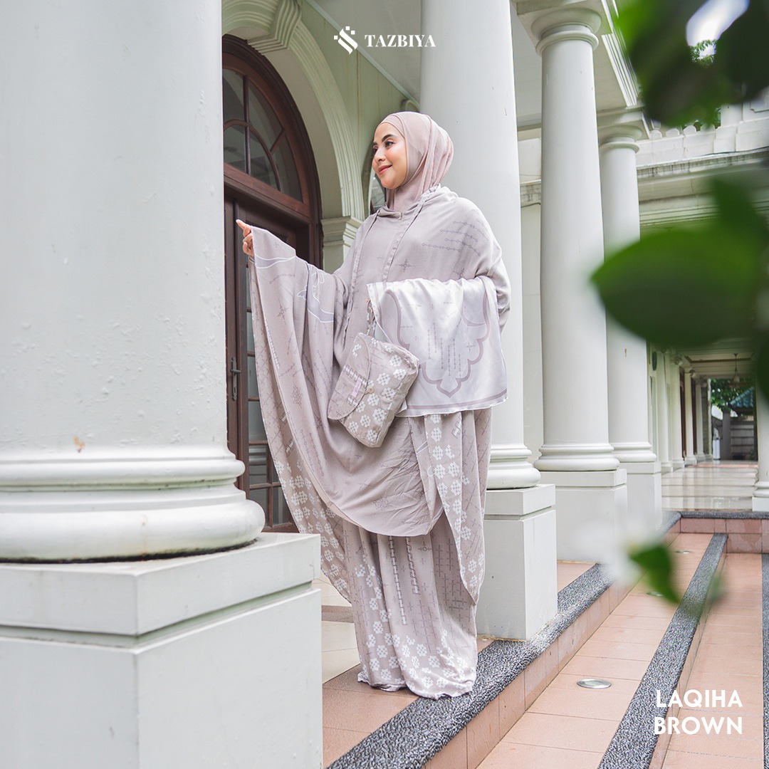 MUKENA TAZBIYA SET SAJADAH LAQIHA SERIES ALLSIZE