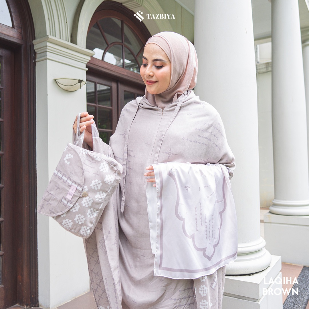 MUKENA TAZBIYA SET SAJADAH LAQIHA SERIES ALLSIZE