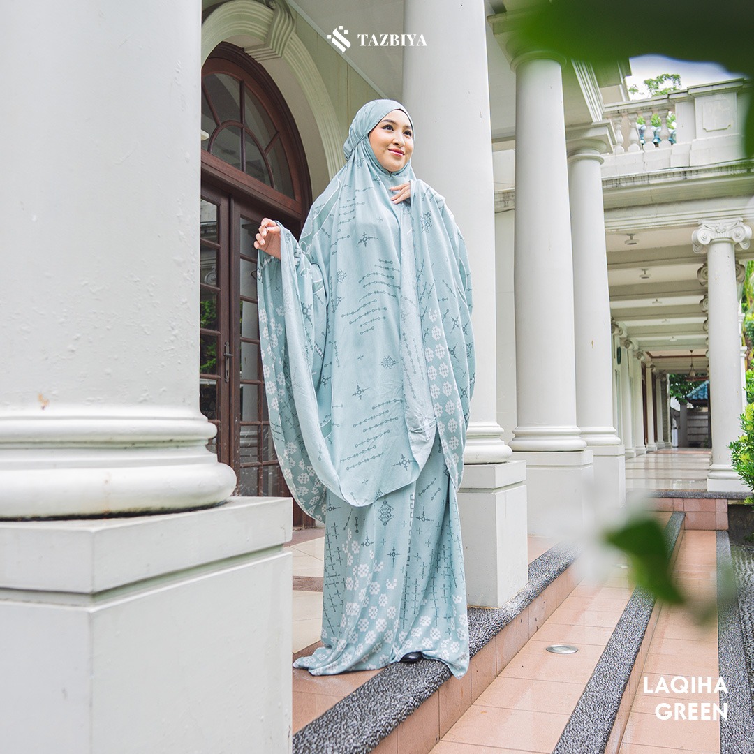 MUKENA TAZBIYA SET SAJADAH LAQIHA SERIES ALLSIZE