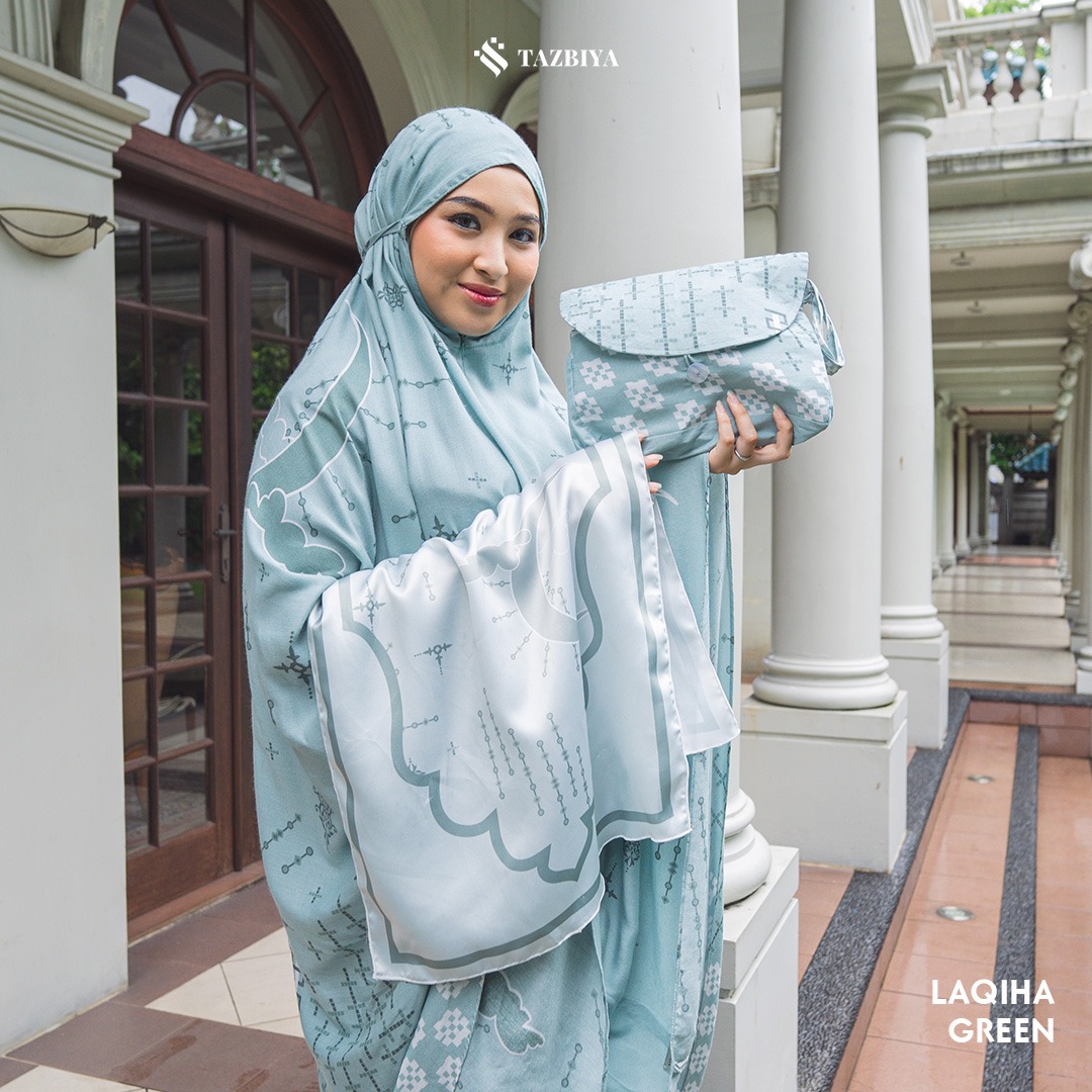 MUKENA TAZBIYA SET SAJADAH LAQIHA SERIES ALLSIZE